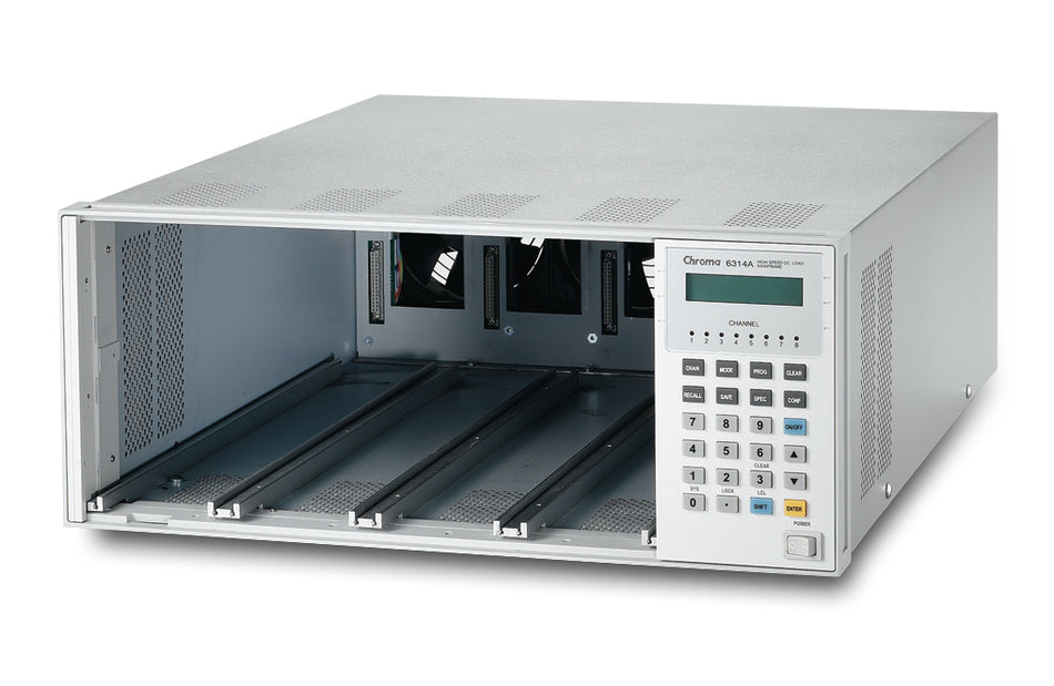 6314A Mainframe for 4 6310A DC Load Modules