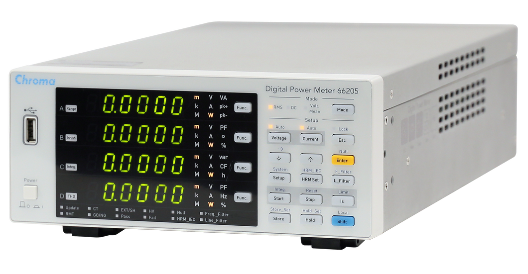 66205 Digital Power Meter single channel, 30A