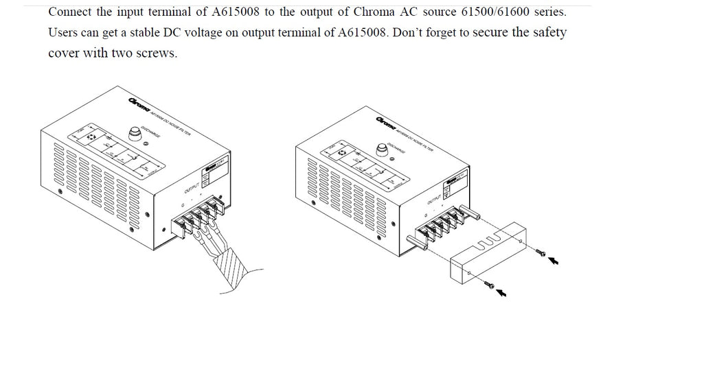 A615008 DC Noise Filter (max. 16A)