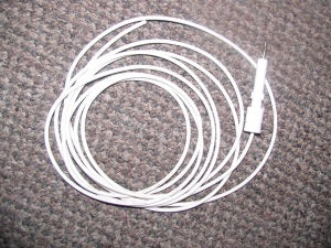 630215 3.1m Unterminated HV Lead