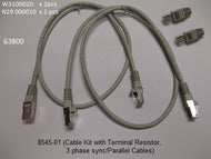 Cable Kit with Terminal Resistors, 3 phase sync/Parallel Cable