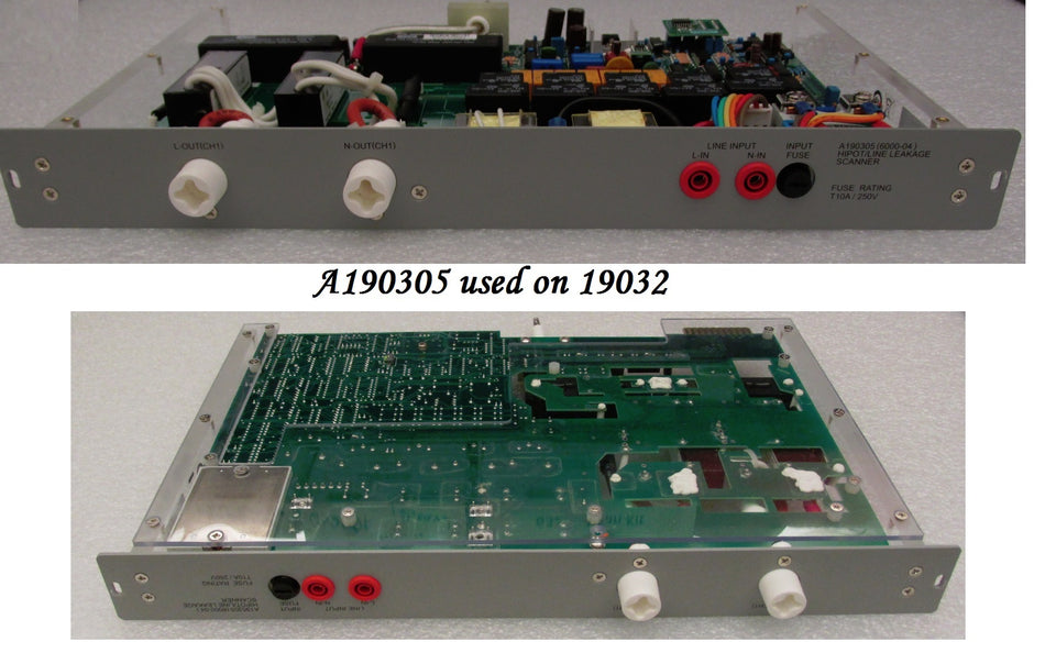 A190305 Line Leakage Current Scanner [19032/19032-P] - 6000-04
