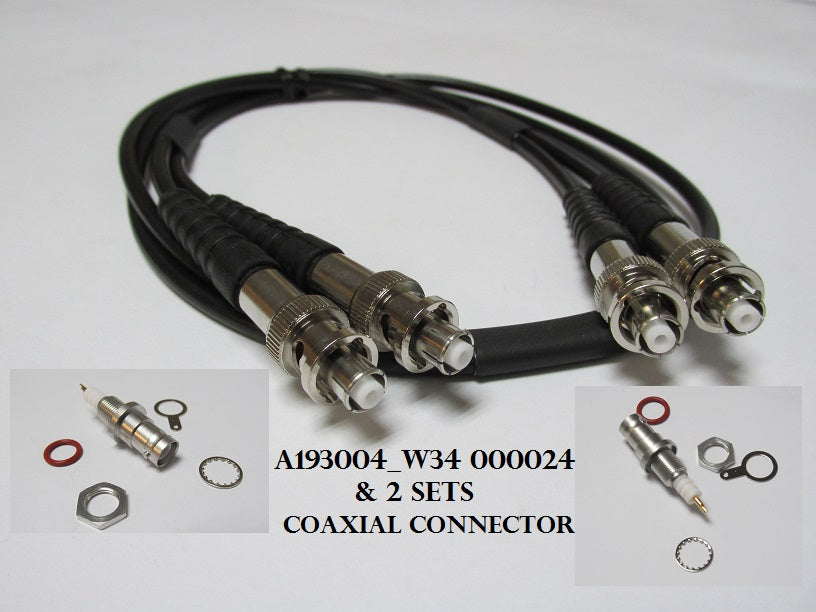 A193004 1m Test Cable BNC to BNC (incl. BNC Male Connector *2)