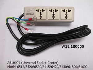 A610004 Universal Socket Center  (1 phase<15A)
