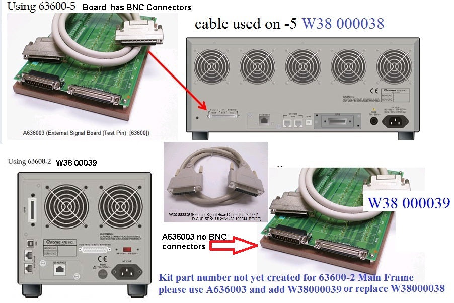 A636003 External Signal Board (Test Pin)  [63600]