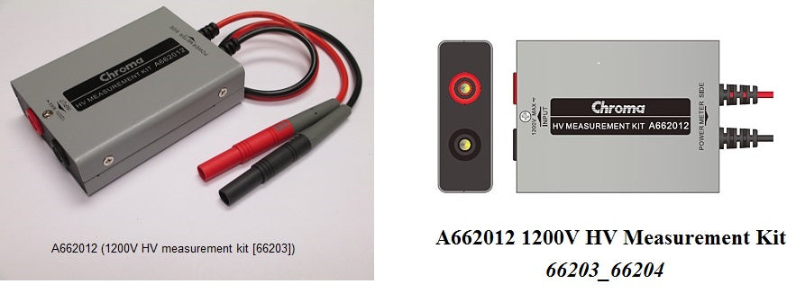 A662012 1200V HV Measurement Kit [66203, 66204]