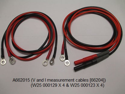 Voltage and current measurement cables [66204]